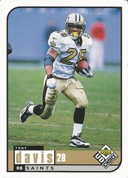 Troy Davis New Orleans Saints 1998 Upper Deck Collector's Choice NFL #103